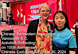 Janet Routledge, MLA & Aria Law, at Floata Restaurant, CBA June 30, 2024